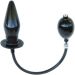 Opblaasbare Butt Plug - Zwart M