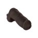 Packer Gear 5 Inch met Plas Gaatje - Zwart*