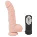 Pulserende en Vibrerende Dildo - Huidskleur*