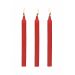 SM Kaarsen 3 Stuks - Rood*