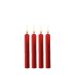 SM Kaarsen 4-Pack - Rood 