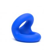 Liquid Silicone Rugby Ring - Blauw