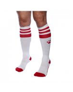 Prowler RED Football Sock White / Red