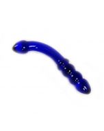Kiotos Glass - Blue Curve P-Spot Dildo