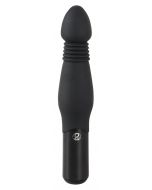 Stotende Anaal Vibrator - Zwart