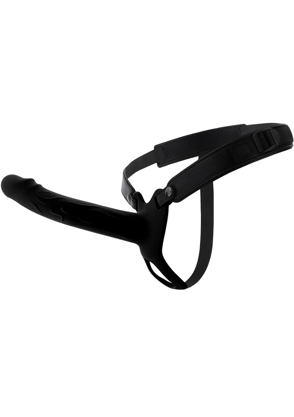 Holle Penis Strap-on 20cm - Zwart