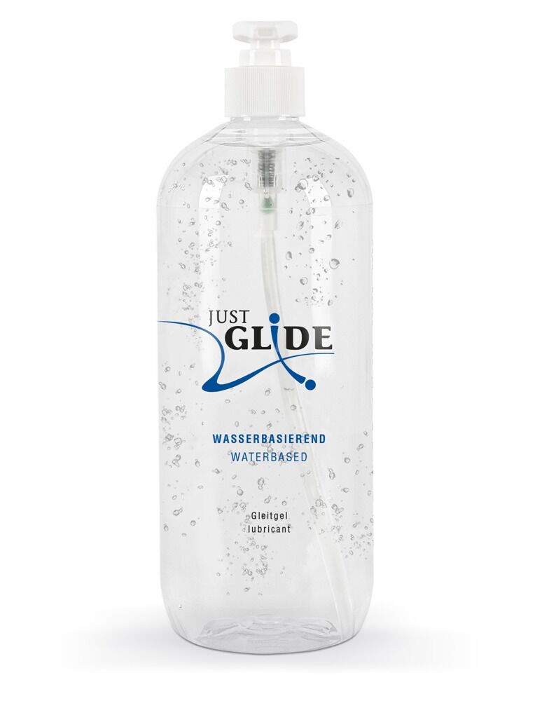 Glijmiddel op Waterbasis 1000 ml - Just Glide