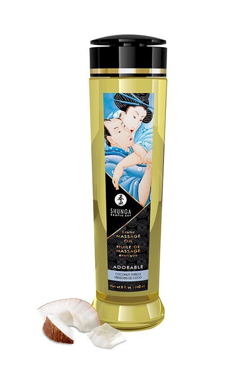 Shunga - Organica Massage Olie Coconut Thrills 240 ML*