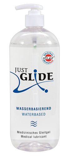 Just Glide Glijmiddel op Waterbasis 1000 ml