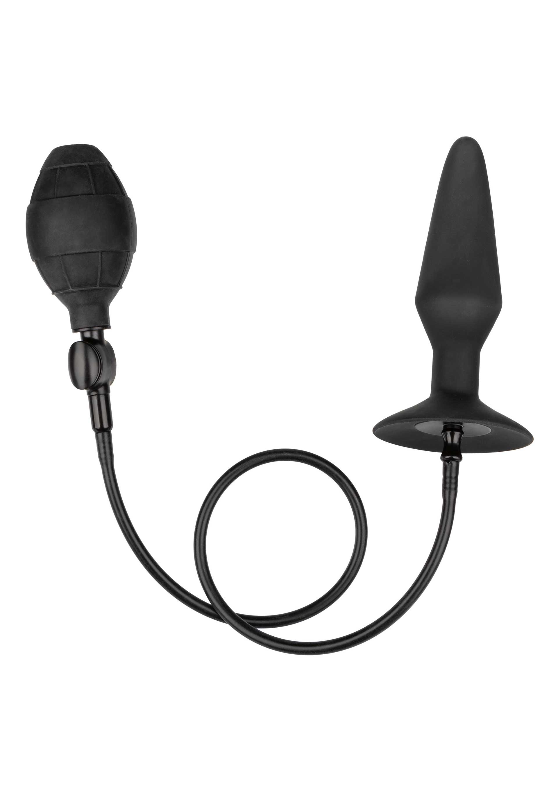 Siliconen Opblaasbare Buttplug - Medium*