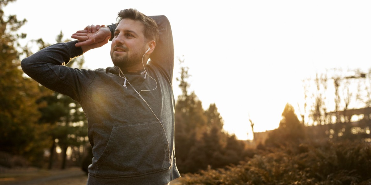 man-stretching-outdoors